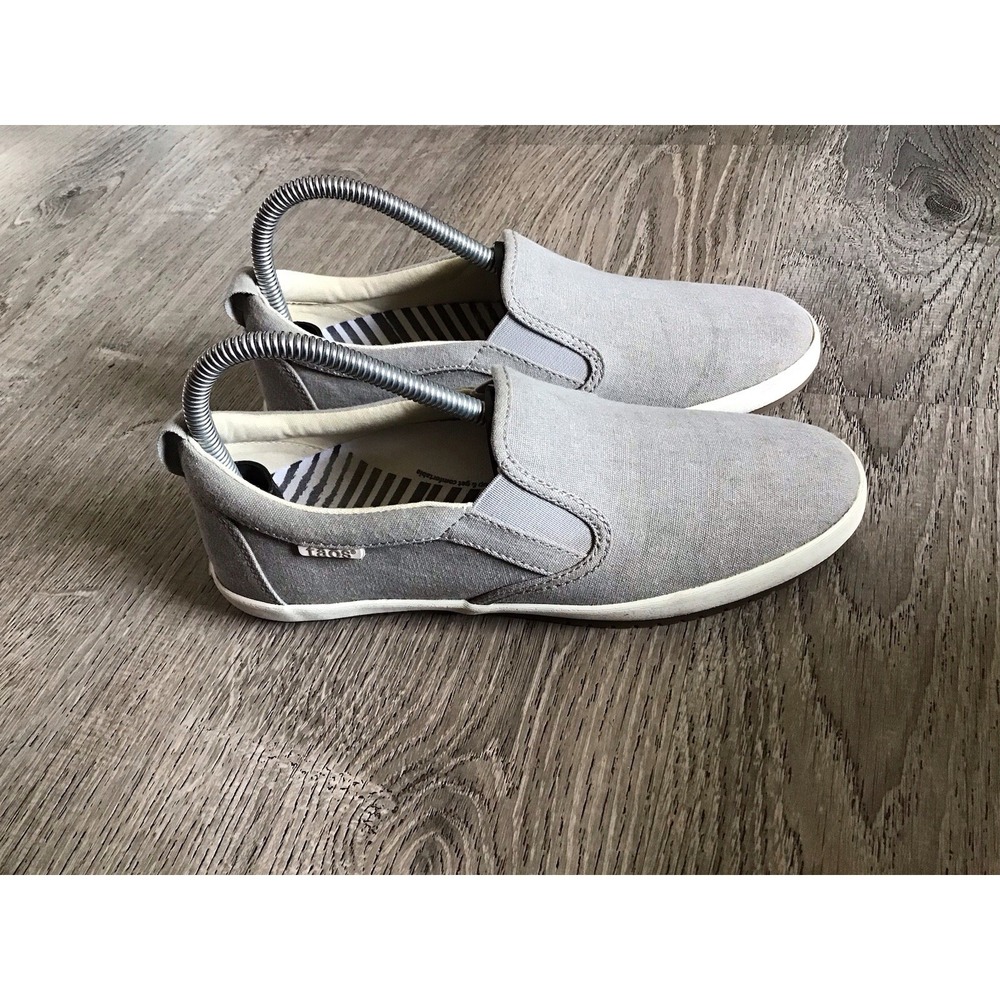 Taos Dandy Womens Size 7.5 Sneakers Gray Low Top Slip On Shoes Casual Comfort